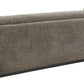 Sereneu MCM Olive Chenille Fabric Sofa 90"