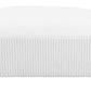 Tayte White Corduroy Deep Seated Modular Sofa 150'