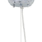 Jena Chrome Ceiling Lamp