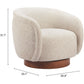 Vinta Beige Swivel Chair