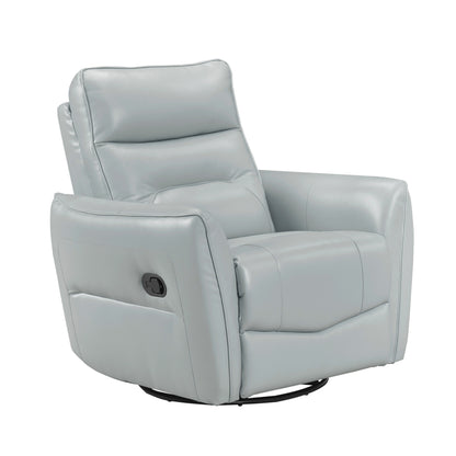 Cassius Aqua Solid Wood Recliner – 38.5"W Recliner