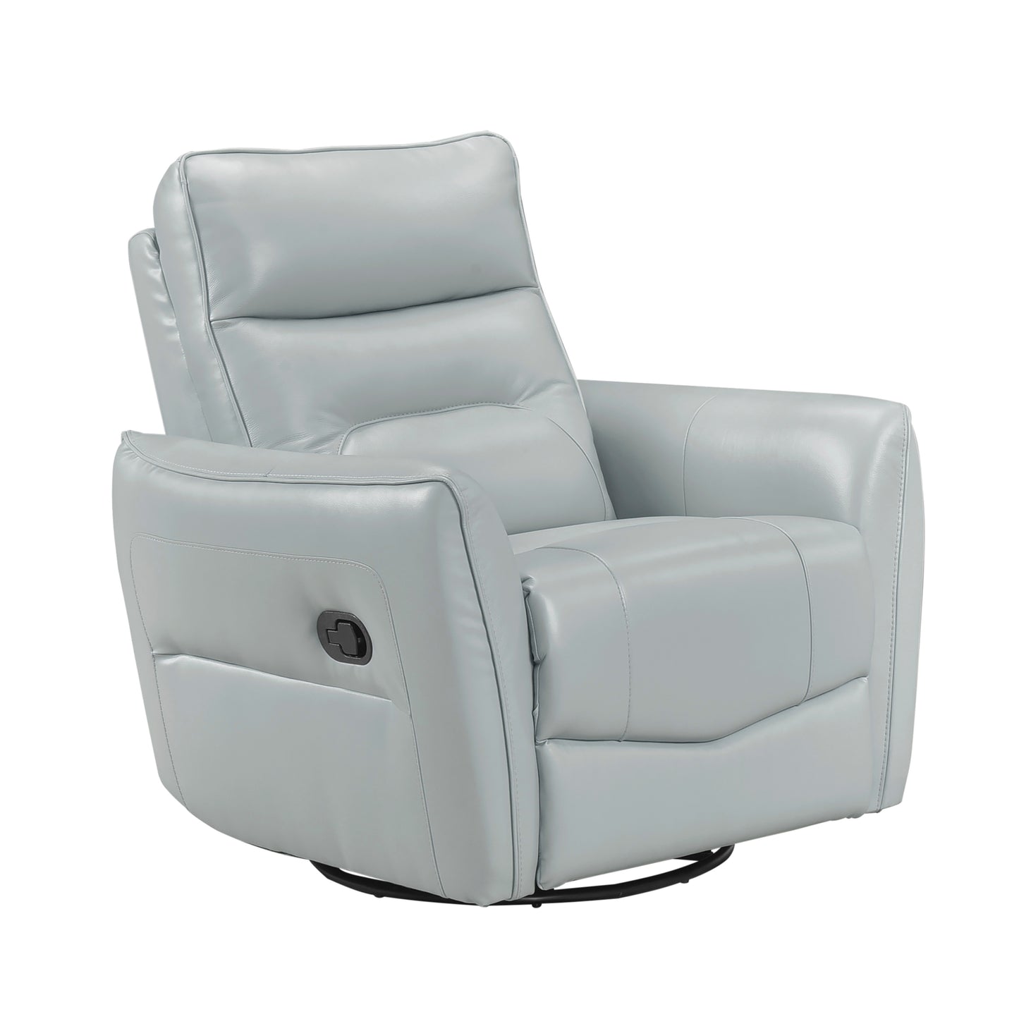 Cassius Aqua Solid Wood Recliner – 38.5"W Recliner