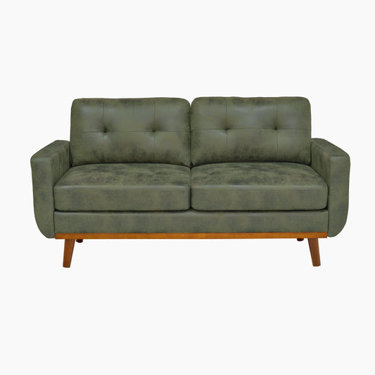Priya Loveseat in Olive Green