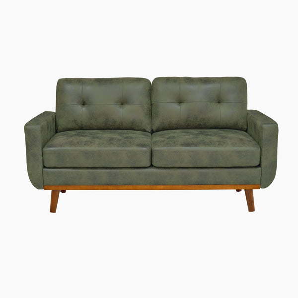 Priya Olive Green Loveseat – 65