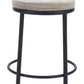 Sisal Beige Tweed Counter Stool (Set of 2)