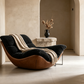 Oberon lounge chair in black