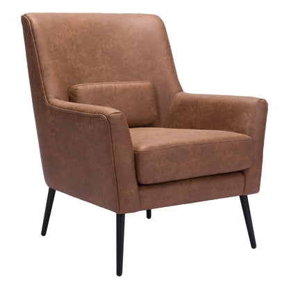 Ontario Vintage Brown Accent Chair