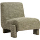 Orleen Checker Green Accent Chair