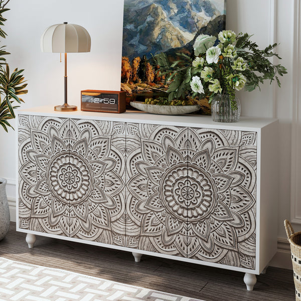 Oleander Boho Mandala Sideboard – 60