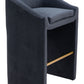 Emas Midnight Gray Barstool