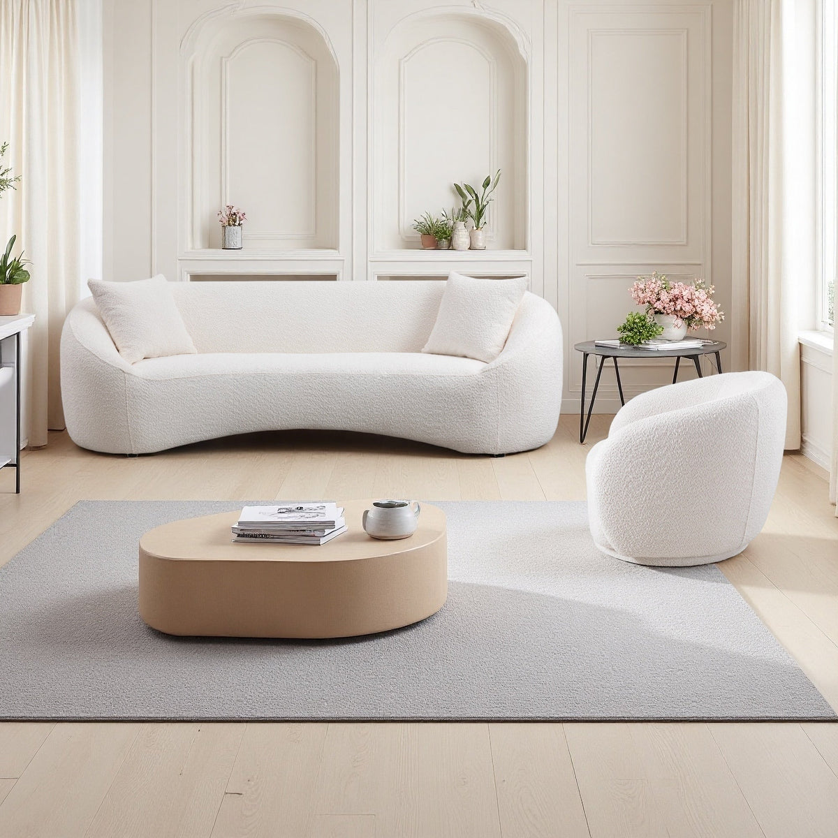 Lysander Curved Sofa
