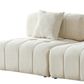 Modern Tufted Modular 3pc. Sectional Sofa 143” - Revel Sofa 
