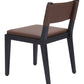 Roxas Brown Dining Chair (Set of 2)