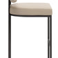 Velar Beige & Gray Barstool (Set of 2)