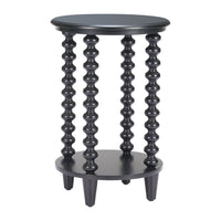 Gocce Black Side Table