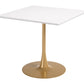 Epas White & Gold Dining Table