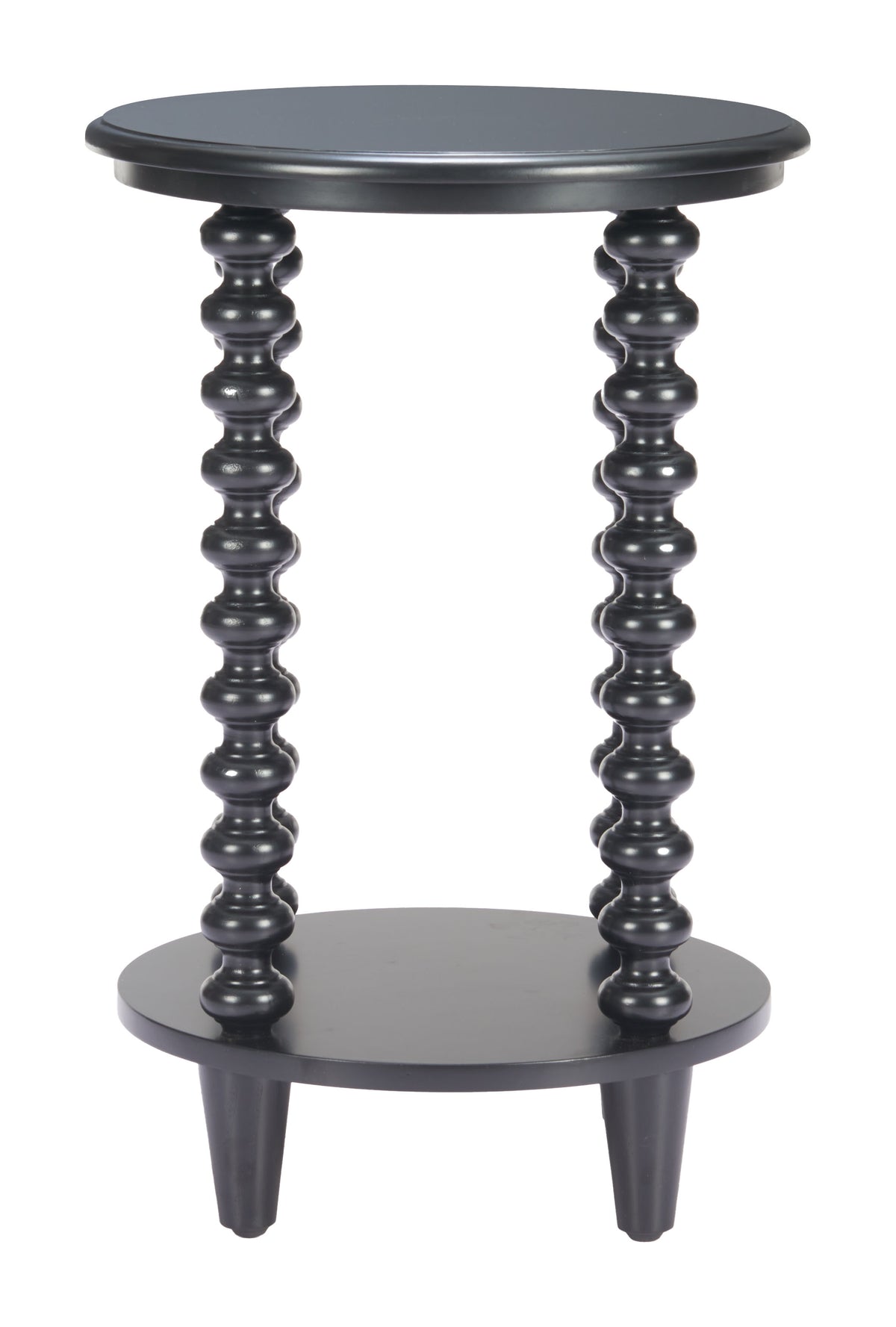 Gocce Black Side Table