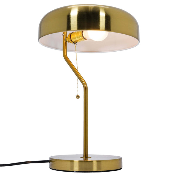 Pierce Gold Metal Drum Shade Table Lamp – 17
