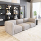 Biak Gray Corner Chair