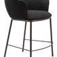 Essen Counter Stool in Black & Bronze