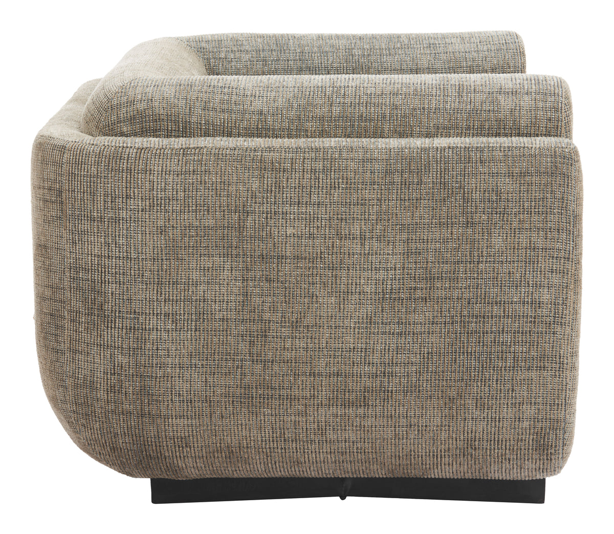 Sereneu Green Tweed Accent Chair