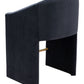Emas Midnight Gray Counter Stool