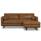 Morrison MCM Leather Sofa 89' (2 Colors)