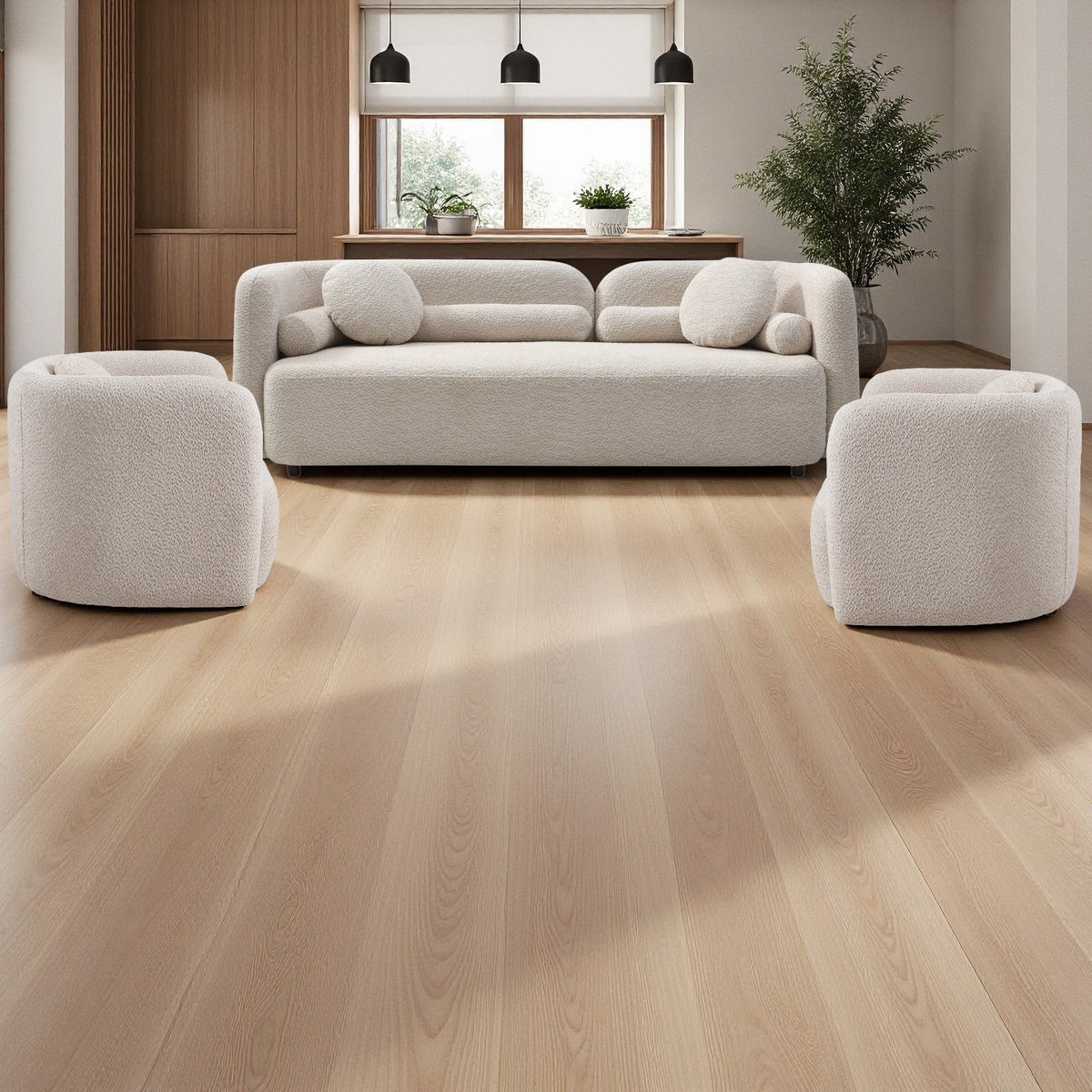 Gethin Boucle Sofa Set