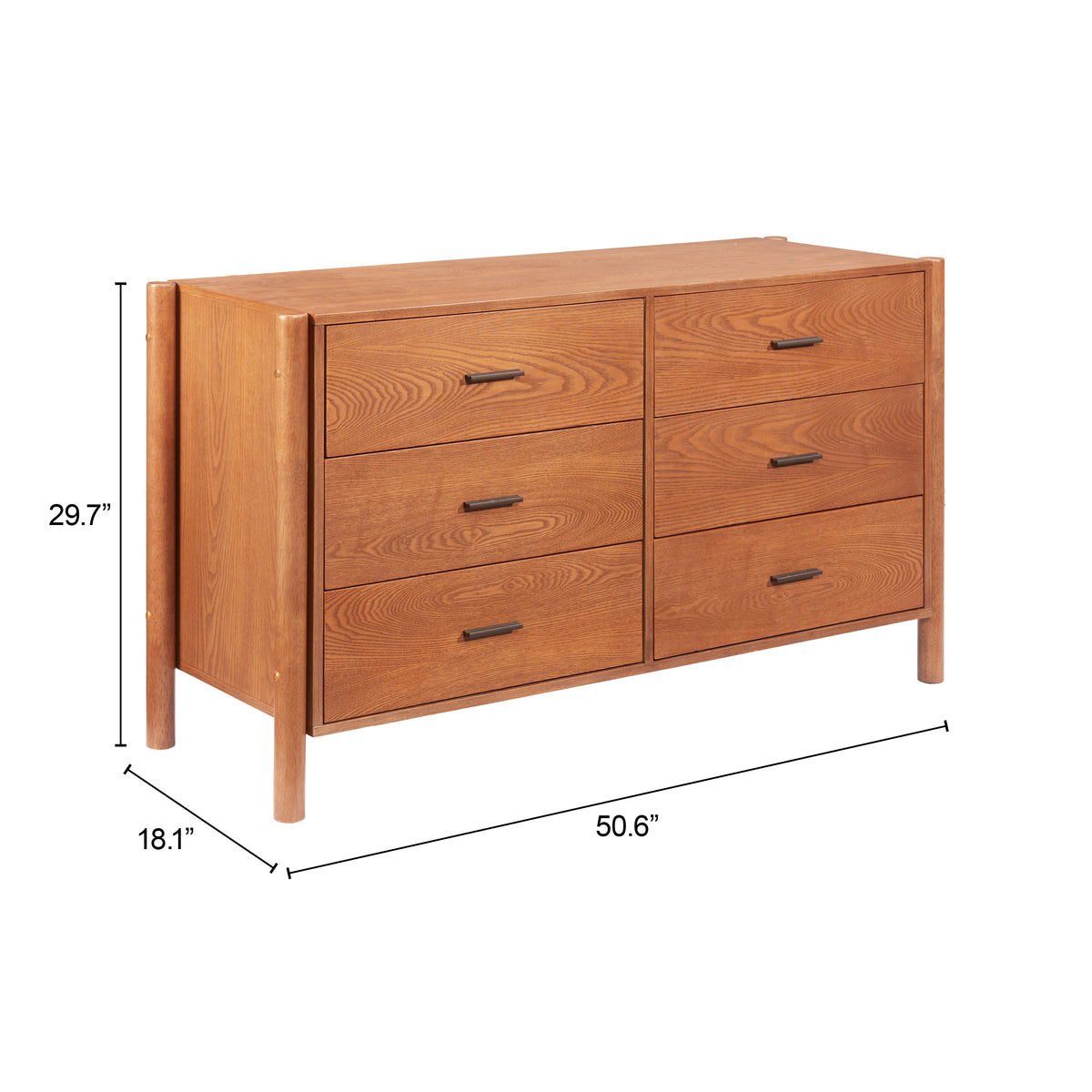 Beleza Walnut Dresser