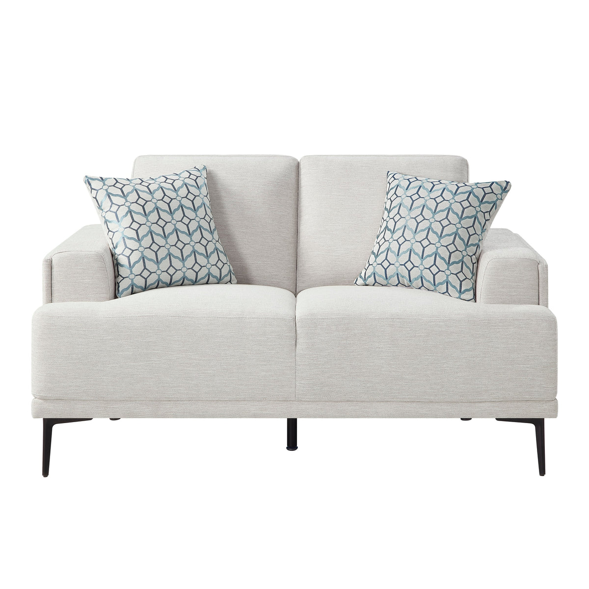 Ellery Chenille Loveseat Taupe