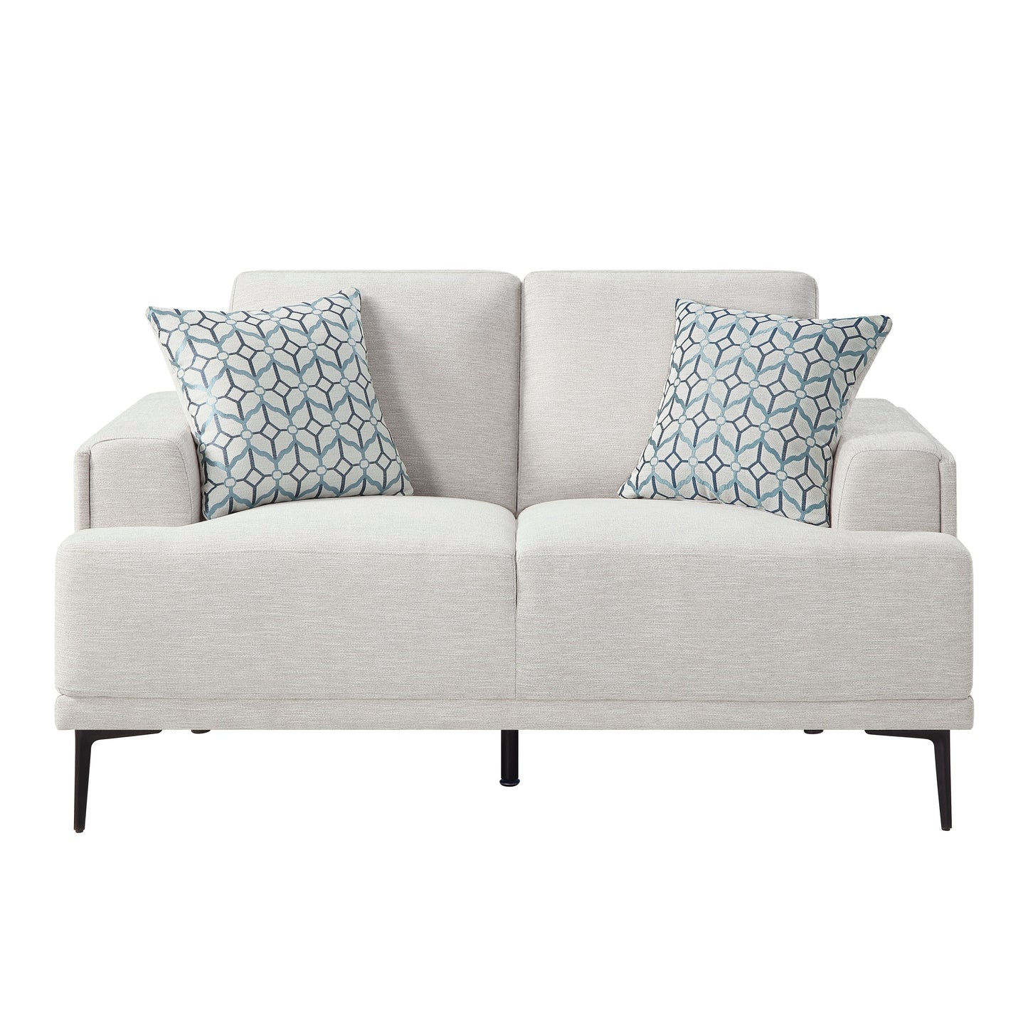 Ellery Chenille Loveseat Taupe