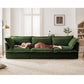 Lenna Slipcovered Sofa in Chenille Green