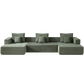 Sorrel U-Shaped Modular Sofa - Green (13)