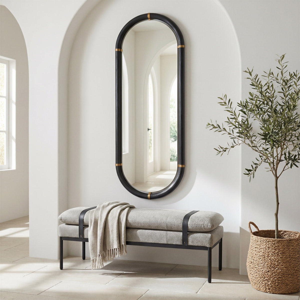 Padd Gray Bench