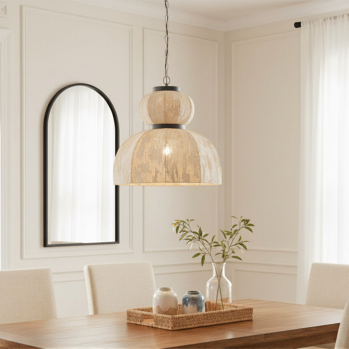 Manet Beige Ceiling Lamp