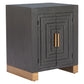 Trazo Black Side Table