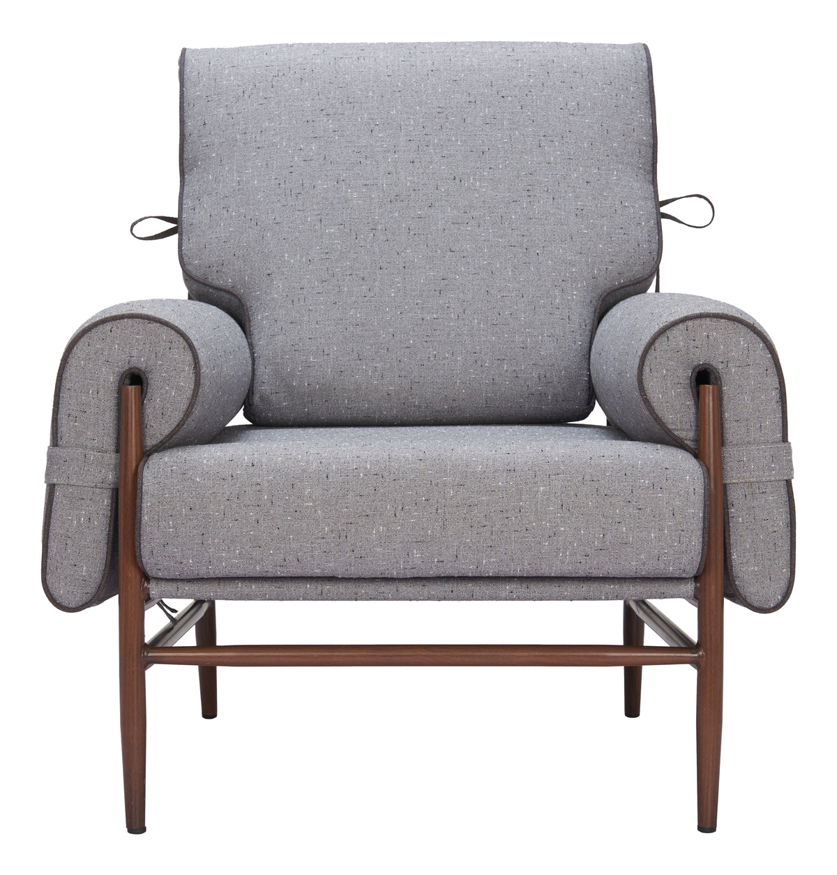Klem Gray Accent Chair