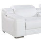 169" Italian Leather Power Reclining Sofa with USB Charging | Oversized Luxury Recliner