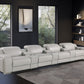 169" Italian Leather Power Reclining Sofa with USB Charging | Oversized Luxury Recliner