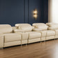 169" Italian Leather Power Reclining Sofa with USB Charging | Oversized Luxury Recliner