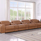 169" Italian Leather Power Reclining Sofa with USB Charging | Oversized Luxury Recliner