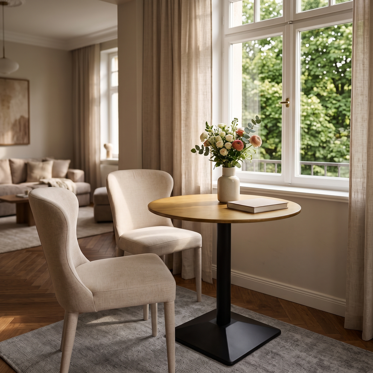 Crispin Bamboo Dining Table