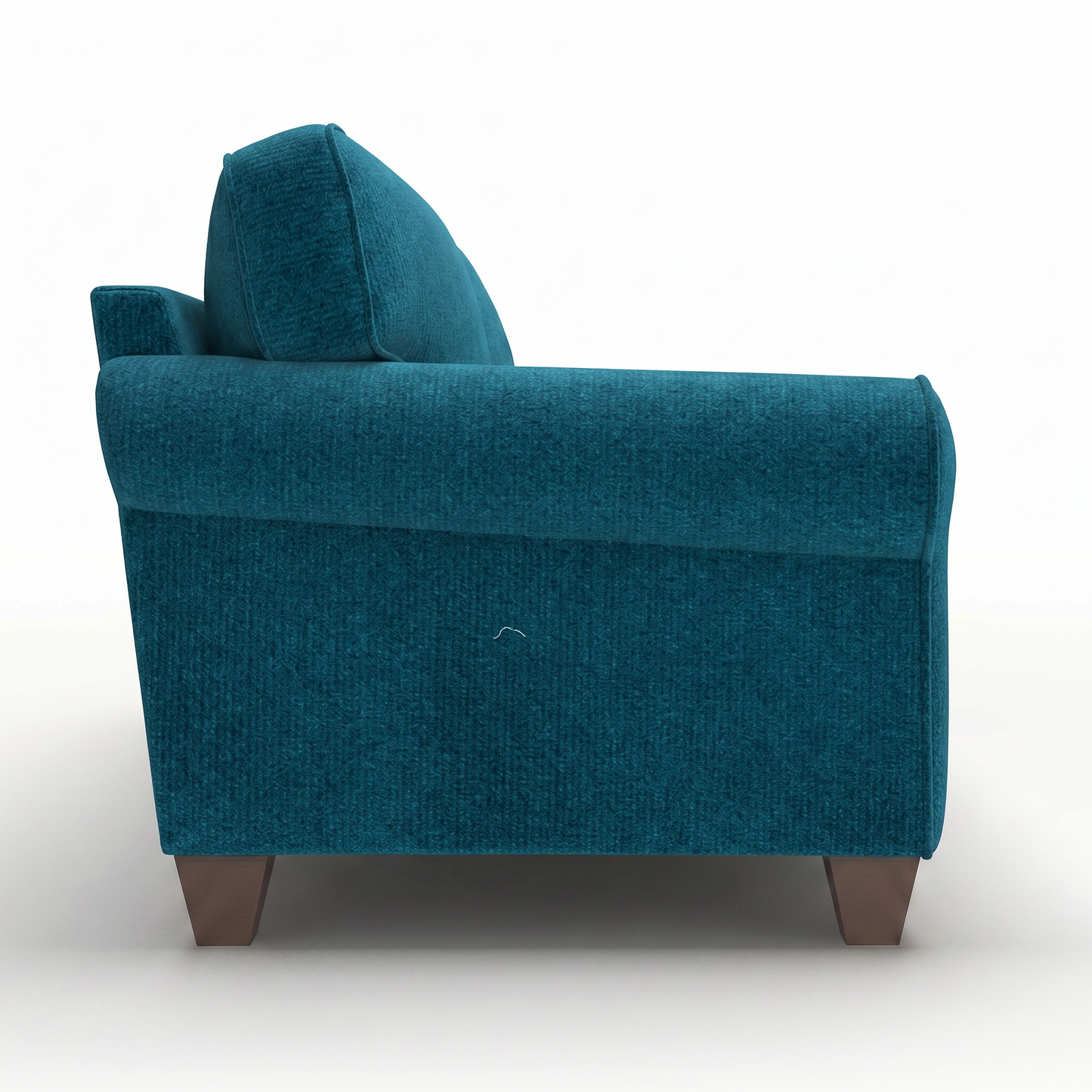Augusta Sofa – Made in USA, Custom Fabric Options, 83" Classic Design - Velvet Antique Peacock - Velvet (9)