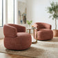 Venezia Brown Swivel Chair