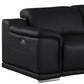 107" Top Grain Leather Power Reclining Sofa with USB Charging | Modern 3-Seat Recliner
