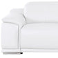 107" Top Grain Leather Power Reclining Sofa with USB Charging | Modern 3-Seat Recliner