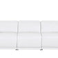 107" Top Grain Leather Power Reclining Sofa with USB Charging | Modern 3-Seat Recliner