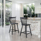 Tyce Counter Stool (Set of 2) in Black