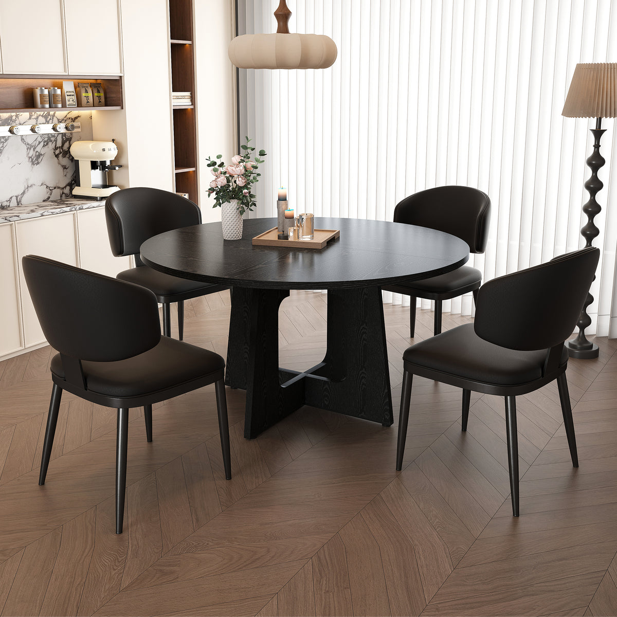 Kaia Round Dining Set
