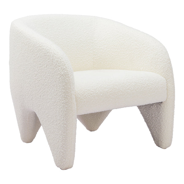 Lopta White Accent Chair